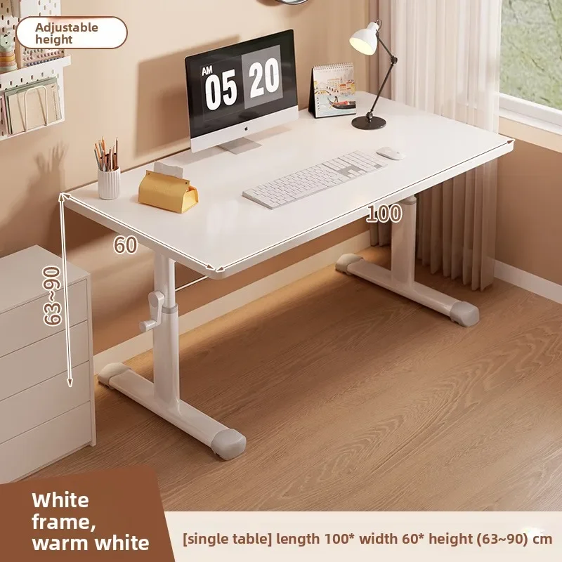 Durable Computer Desktop Lifting Student Learning Desk Economical Workbench Modern Simple Desk