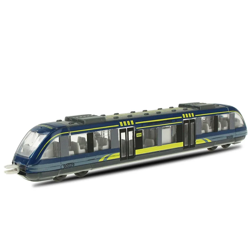 Simulação liga de metal ferroviário de alta velocidade diecast trem brinquedo modelo brinquedos educativos meninos crianças trem liga modelo carro brinquedos presente