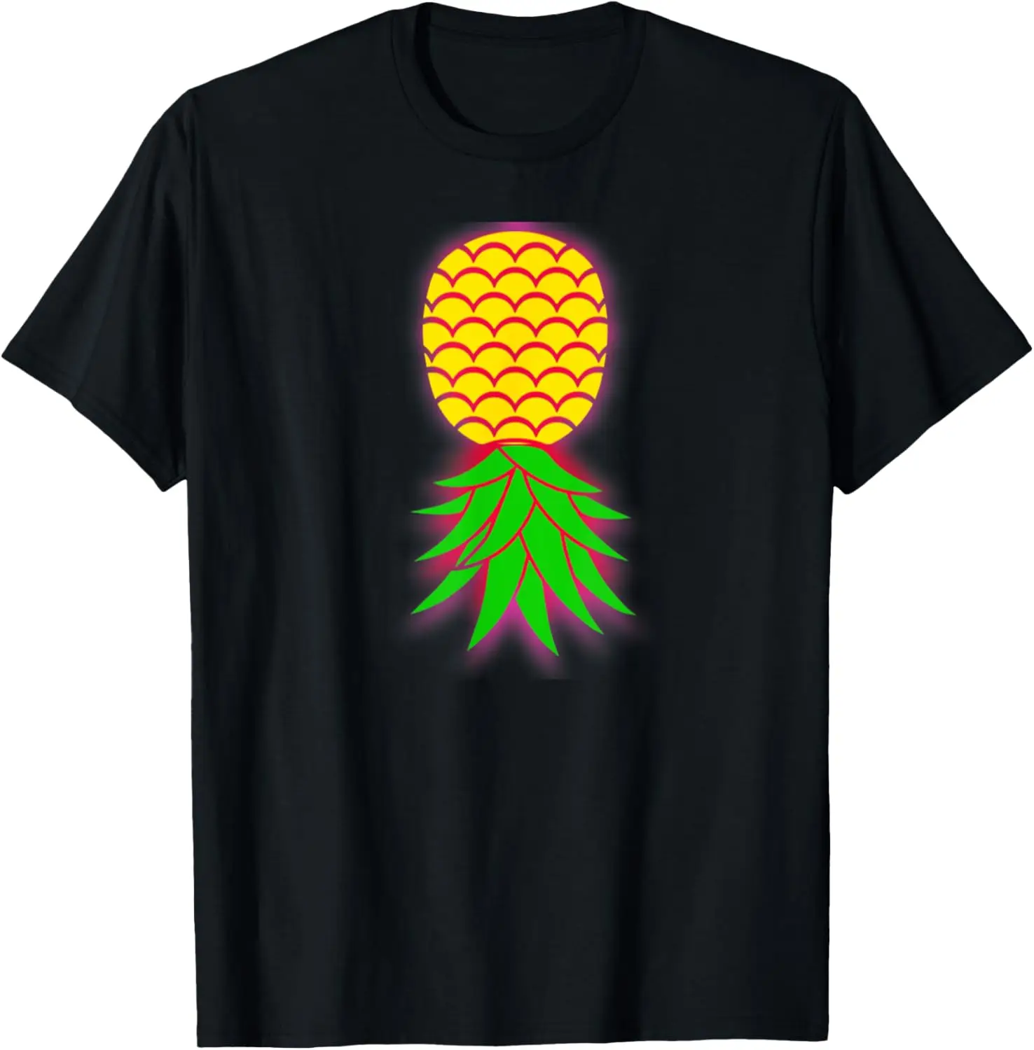 

Glowing upside down pineapple swinger life Design T-Shirt