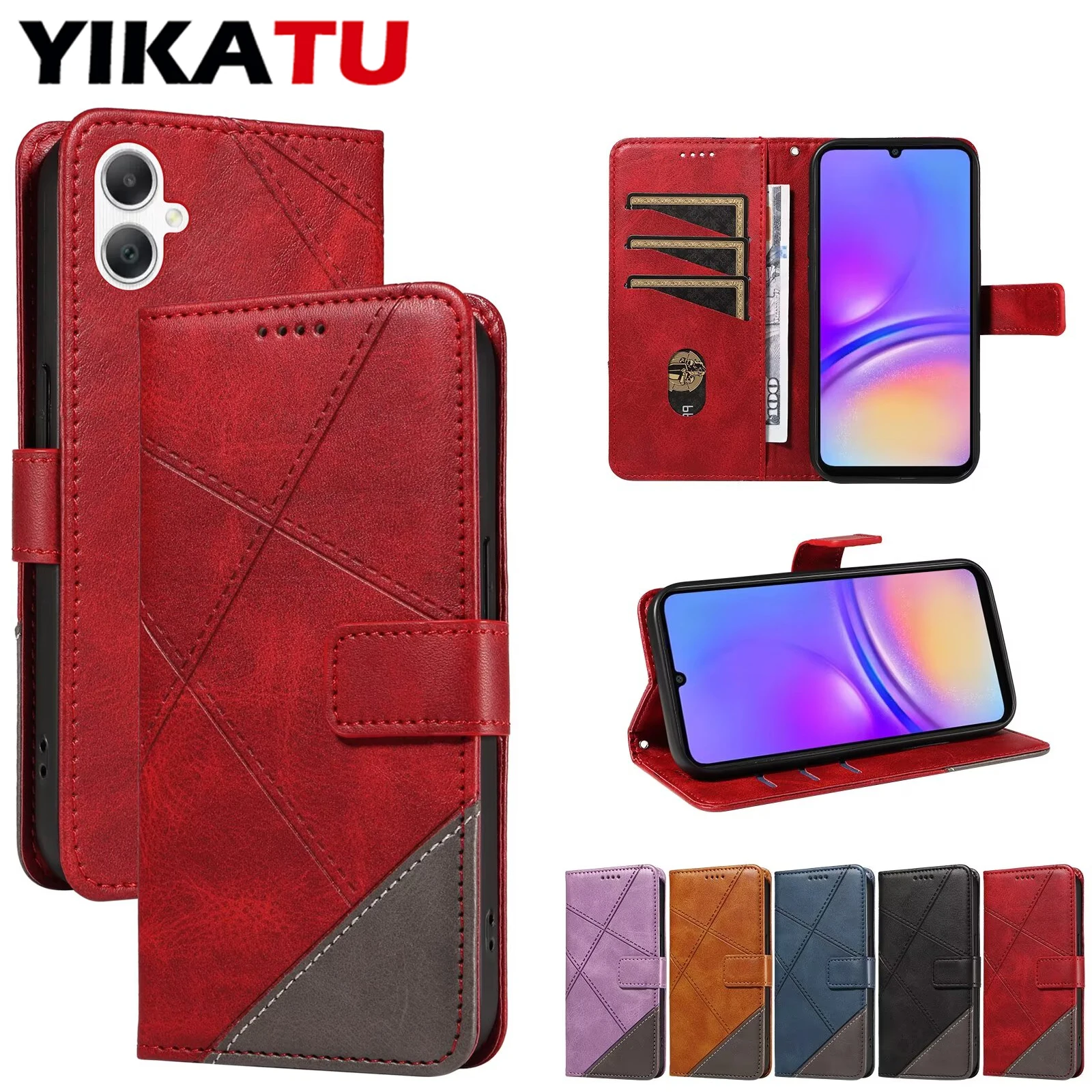 

Чехол-кошелек для Samsung Galaxy A91 A81 A73 A72 A71 4G A70 A56 A55 A54 A53 A52S A51 A50S A41 A40 A36 A35 A34 A33 A32 5G A31 A30S