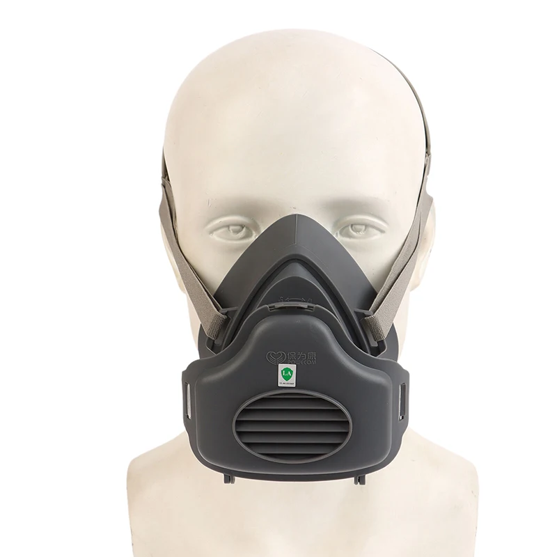 1 Set Dust Proof Full Face Gas Mask Formaldehyde Protection 3700 Type Industrial Painting Spraying Respirator Safety Work Filter