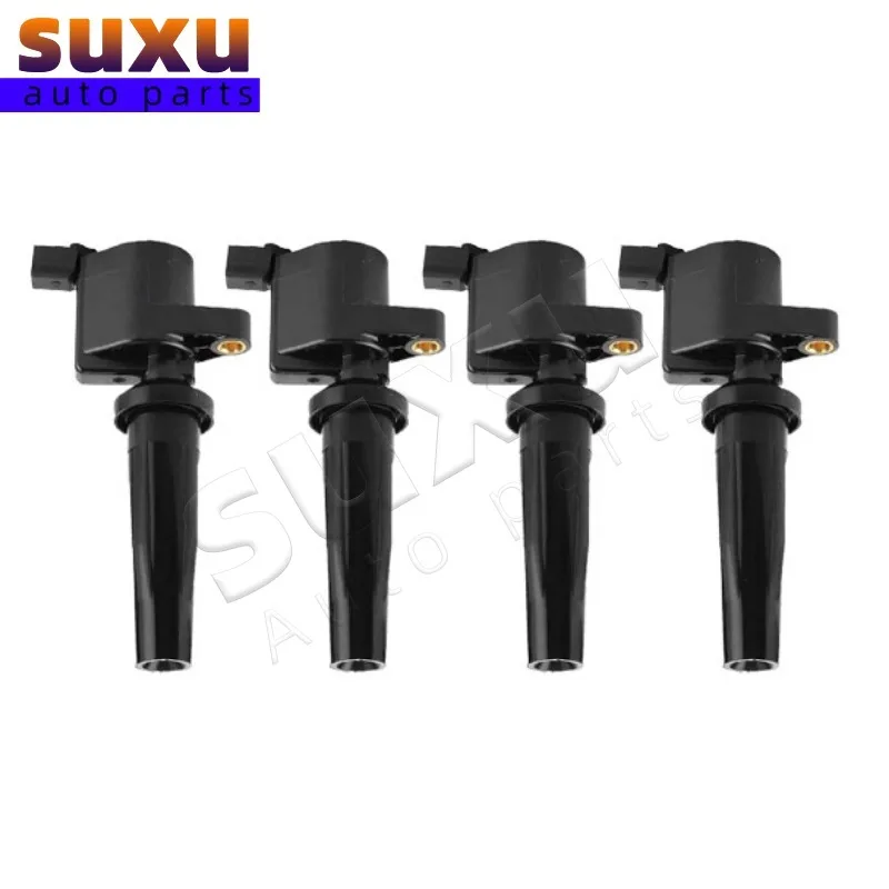 4 PCS 4M5G12A366BC 4M5Z12029BC  HIGH PERFORMANCE  IGNITION COIL PACK  For Ford Escape Focus Mazda 3 6 Mercury