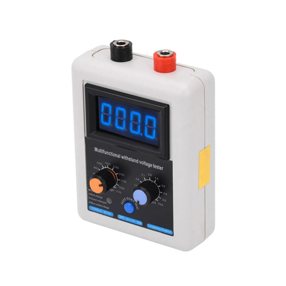 0V-3700V IGBT Voltage Transistor Tester Diode MOS Triode MOV Voltage Meter Test LED Volt Capability Transistor Withstand Testers
