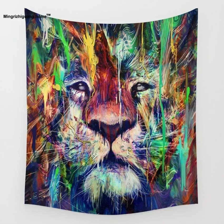 Fabric Wall Hanging Tapestry Tenture Murale BeachTowel Yoga Camping Wandbehang Gobelin Wall Carpet Tapestry Pictur OU 092