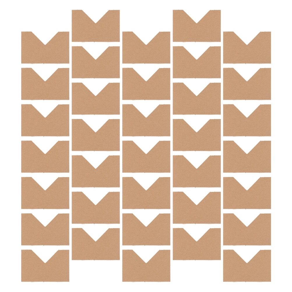 40 قطعة من واقيات زوايا إطار الورق المقوى لتغليف إطارات الصور وألبومات الصور وواقي الحواف