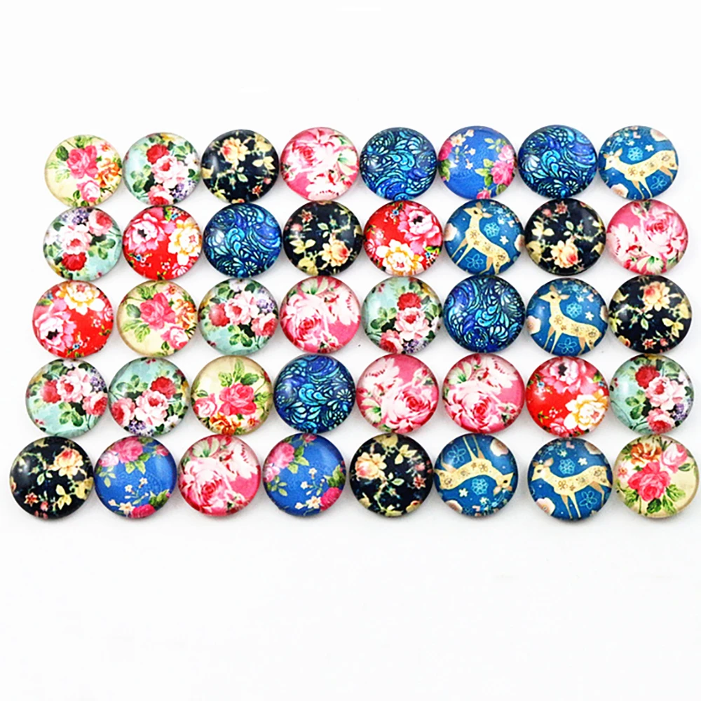 50Pcs 12Mm Mixed Ha…
