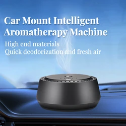 Car Mounted High-End Intelligent Spray Fragrance With Strong And Long-Lasting Aroma Alloy Material Accessory Car Air Freshener