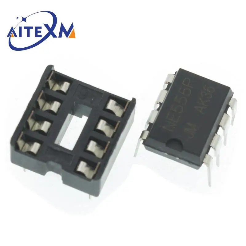 NE555 NE555P عدة متعددة الهزاز دائرة ثابتة مصباح فلاش مزدوج لتقوم بها بنفسك صانع التدريب مختبر الطالب لتقوم بها بنفسك مجموعة التعلم لاردوينو