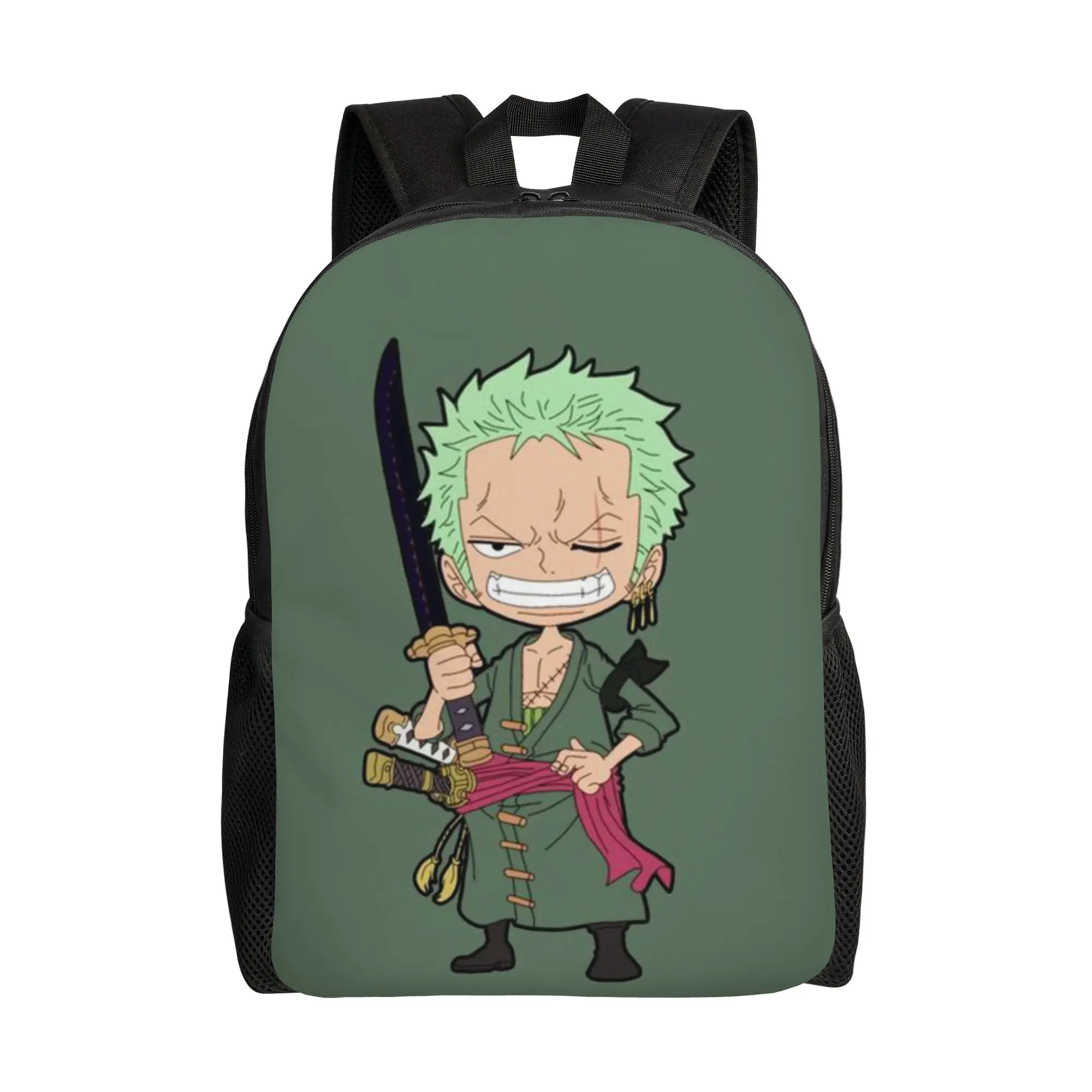 

Roronoa Zoro Knapsack Back to school season Cute Super Quality Backpack
