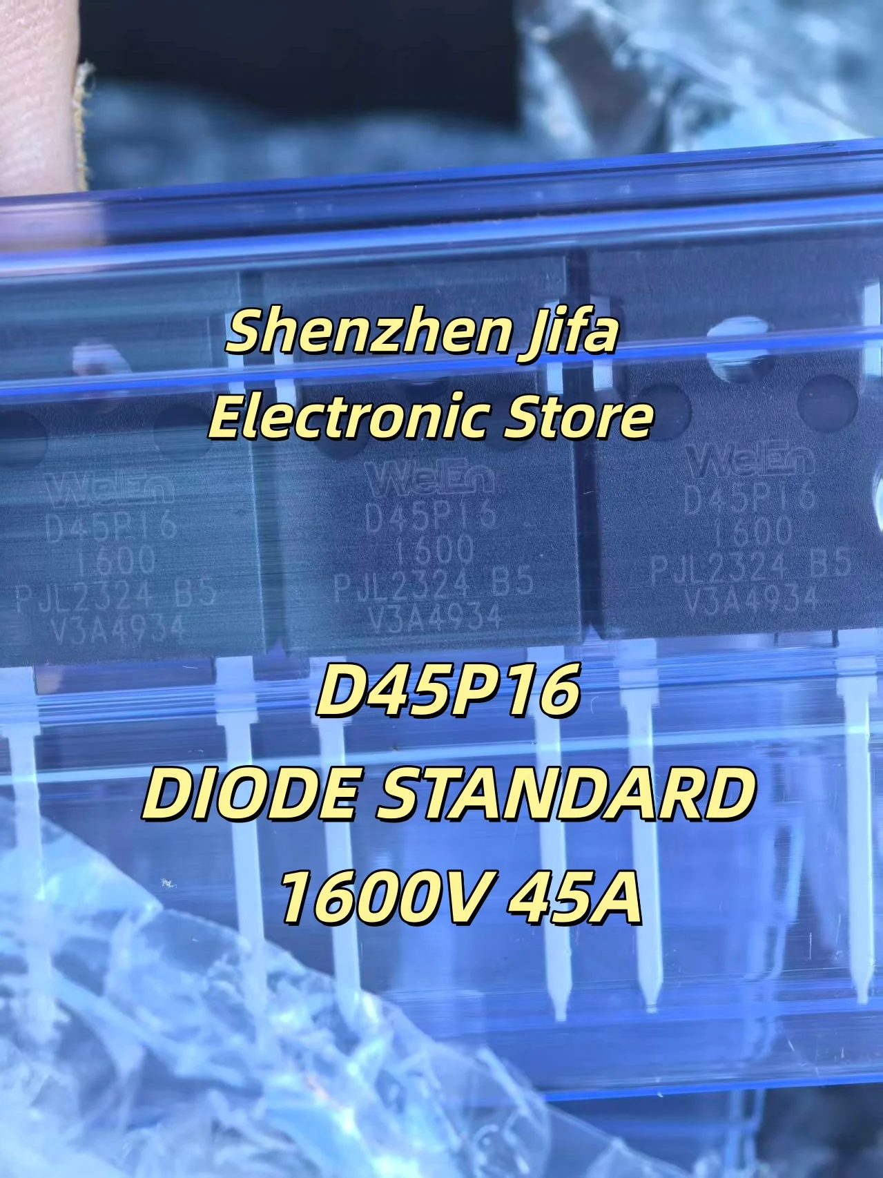 

D45P16 WND45P16WQ D45PI6 DIODE STANDARD 1600V 45A TO247-2 WEEN