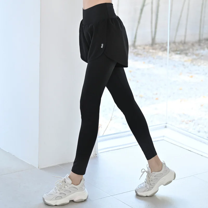 Soft Stretchy Women's Running Tights for Daily Workout High Waist Tummy Control Butt Lifting Seamless Yoga Leggings Gym