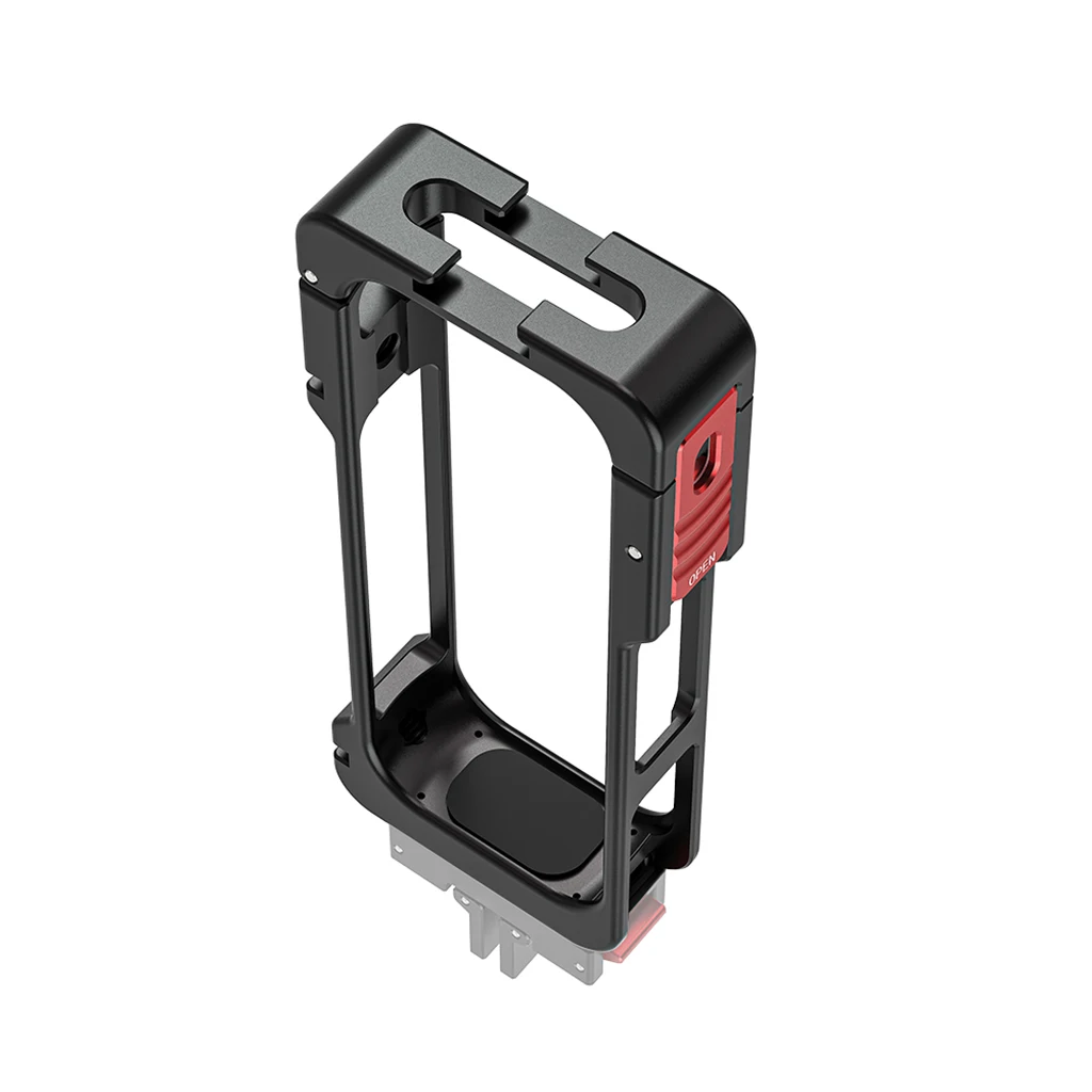 Für Insta360 X5 Erweiterung Fall Metall Schutz Rahmen Mit Kalten Schuh Halterung Magnetische Basis für Insta 360X5 Kamera Käfig Rig – Detail 33