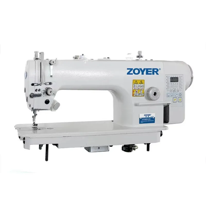 

ZY9802-D3 Zoyer Direct Drive Auto Trimmer Lockstitch Sewing Machine (Needle Feed Material)