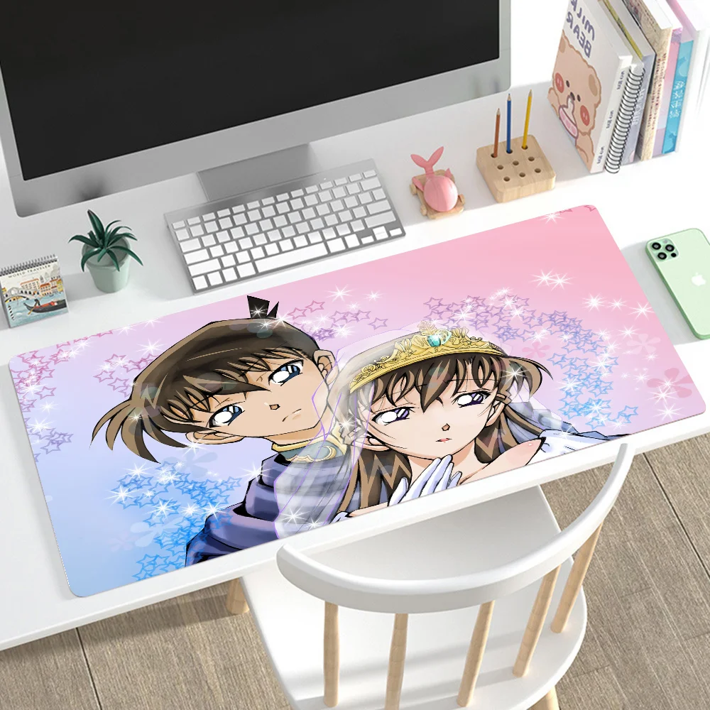 

Detective Conan Mousepad Mouse Mat Desk Mat With Pad Gaming Accessories Prime Gaming XXL Keyboard Pad Padding Mat