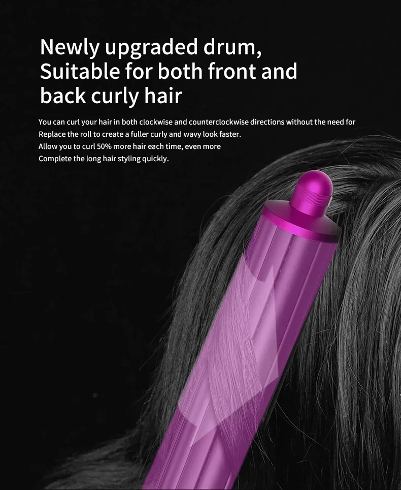 SenCiciMen X9 Multi Hair Styler Curling Barrel Hot Air Brush Hair Dryer Salon Professional Curly Hair Styler Iron blow dryer