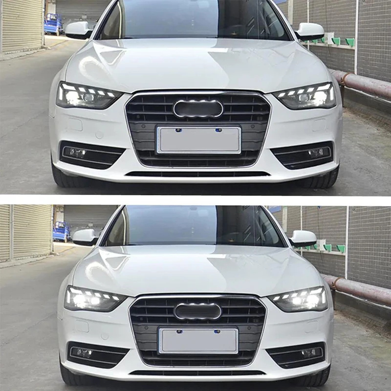 Auto Styling Scheinwerfer für AUDI A4 LED Scheinwerfer 2013-2016 RS5 Typ Kopf Lampe DRL Signal Projektor Objektiv Automotive zubehör