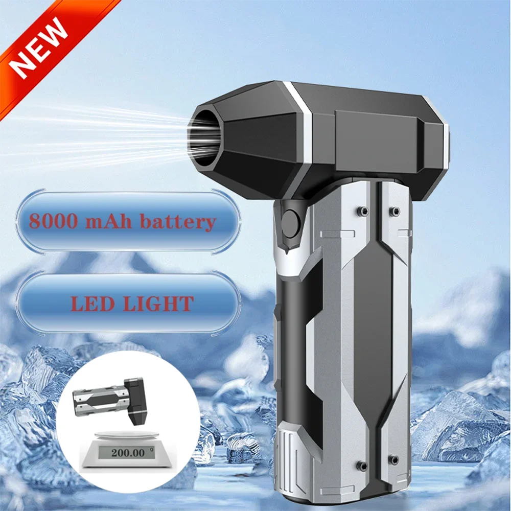 

CROSSGUN 200 г Мини-турбо-сильный струйный вентилятор с давлением ветра, электрическая воздушная тряпка с 3 регулируемыми шестернями, автомобильный компьютерный чистящий вентилятор