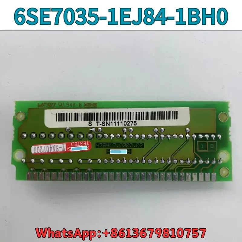 Used 6SE7035-1EJ84-1BH0 test OK Fast Shipping