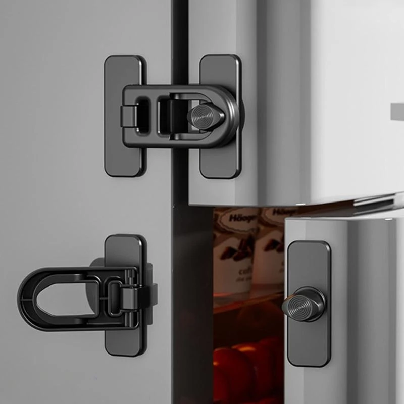 

Campers Baby Safety Refrigerator Door Latches Secure Locking ABS Travel Solution