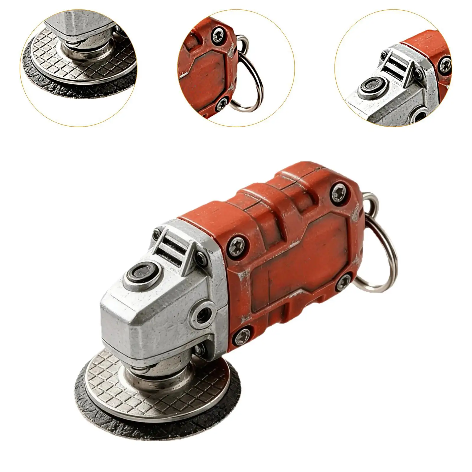 พวงกุญแจเครื่องบดมินิสุดเทรนดี้ พวงกุญแจตุ๊กตาเหมือนจริงสำหรับกระเป๋าถือ กระเป๋าเป้สะพายหลัง ของสะสม ของขวัญ