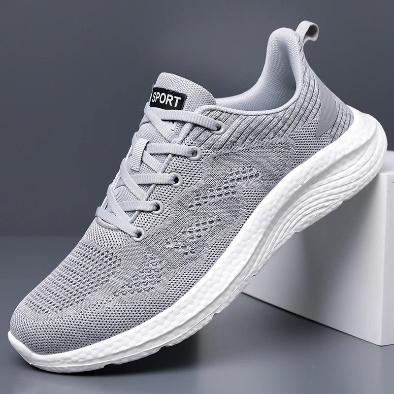 

Men’s Sneakers Comfortable Breathable Platform Shoes Summer Man Running Shoes Breathable Comfortable Fashion Walking Sneakers