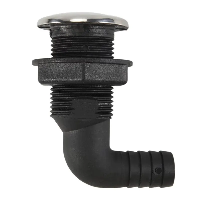 

A95E-3/4 Inch Universal Hull Hose Connector Nylon Water Outlet Marine Ship Accessories