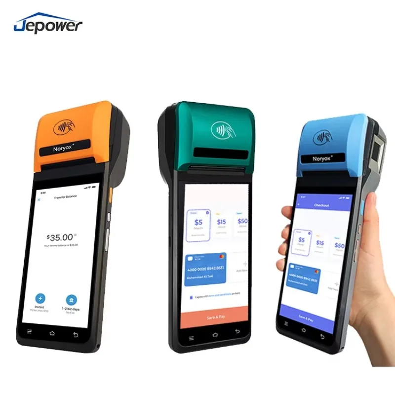 Mobile  Payment Machine Portable Android  System 4g Nfc Handheld Offline Pos Terminal manufacture