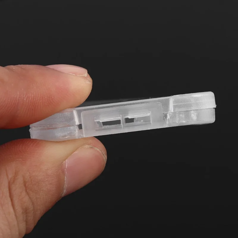 Transparente SD TF CF Speicherkarte Aufbewahrungsbox Halter Box Schutzhülle Tragbare Anti-Verlust-Speicherkarte Klare Kunststoffhülle