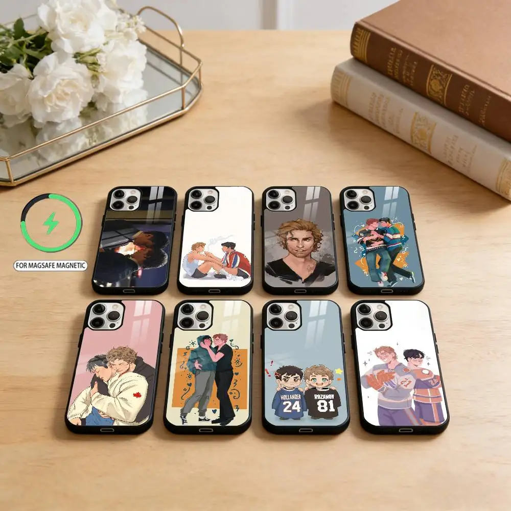 

Чехол для телефона с подогревом R-Rivalry для iPhone 17,16,15,14,13,12,11 Plus, Pro Max, магнитный для беспроводной зарядки Magsafe