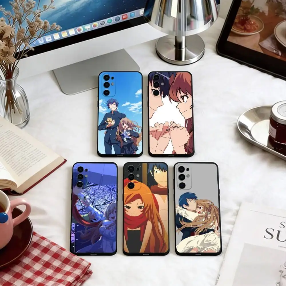 

Toradora Phone Case For Samsung S25,S24,S21,S22,S23,S30,Ultra,S20,Plus,Fe,Soft Black Cover