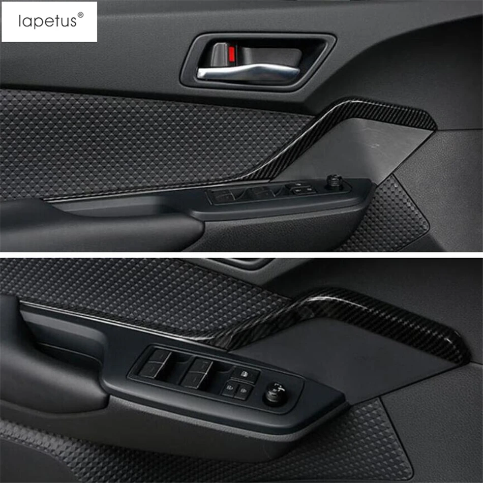 

Lapetus Accessories Fit For Toyota C-HR CHR 2016 - 2022 ABS Inner Door Pull Doorknob Handle Strip Molding Cover Kit Trim 2 Pcs