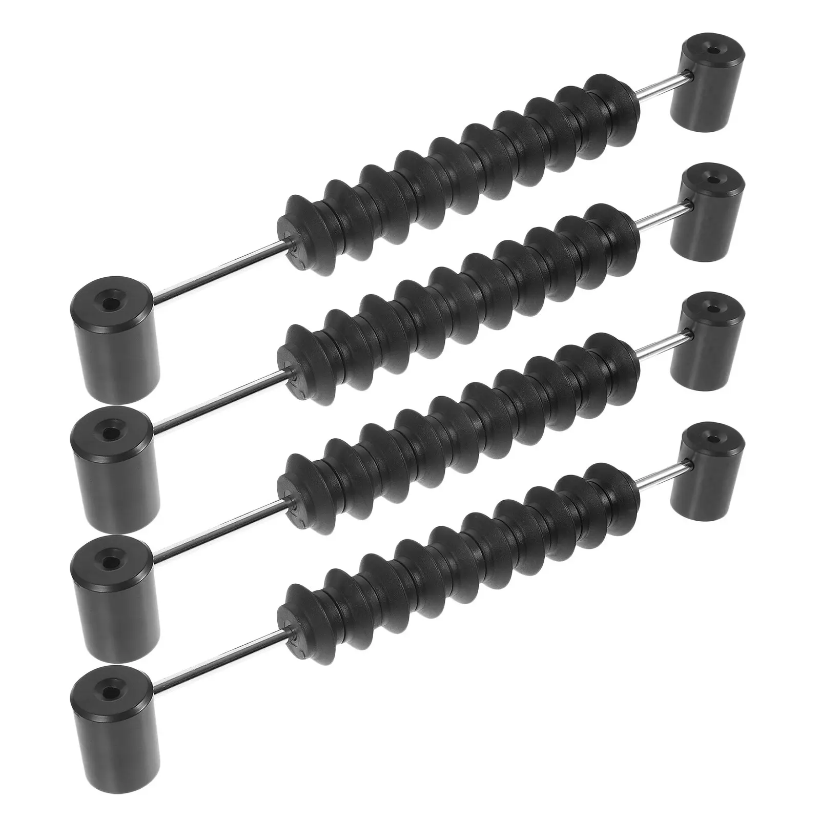 

4Pcs Black Foosball Table Score Counters Bead Style Scorer Easy Slide Scorekeepers Table Soccer Game Accessories Competitive