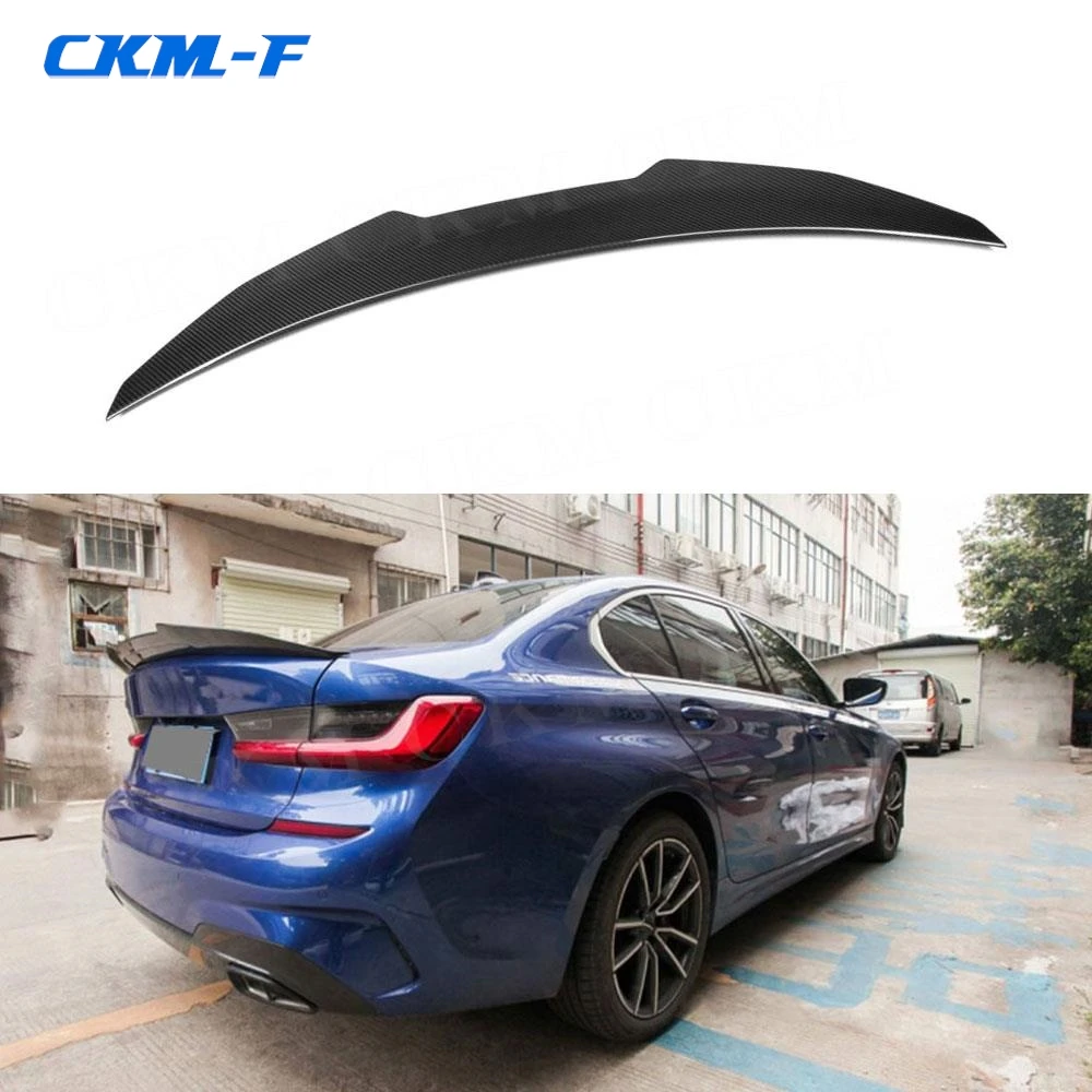 

Dry Carbon Fiber Rear Trunk Lip Spoiler For BMW 3 Series G20 G80 M3 320i 325i 330i M340i 2019-2022 Rear Wing Spoiler