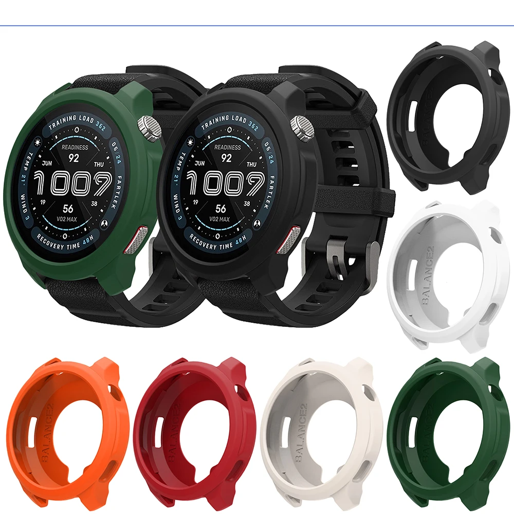 BEHUA Hülle für Huami Amazfit Balance 2 Smartwatch Schutzhülle Stoßfeste Hüllen Zubehör – Detail 2