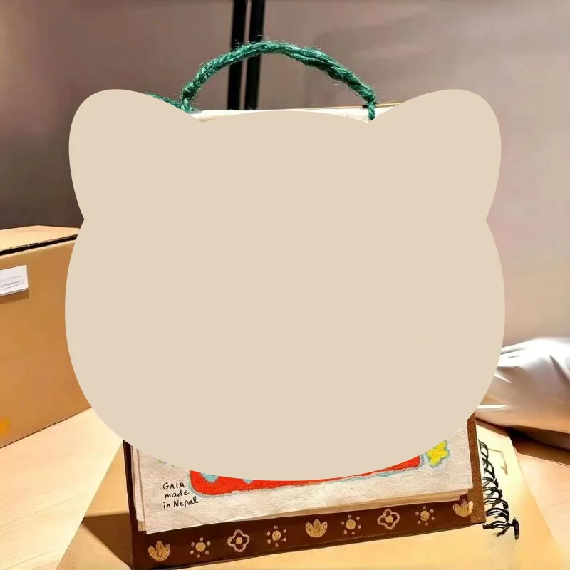 Desk Calendar Cute Sheep Doodle 2027 Monthly Planner Handmade Paper Style Desktop Decoration Lovely Gift Supply For Daily Use