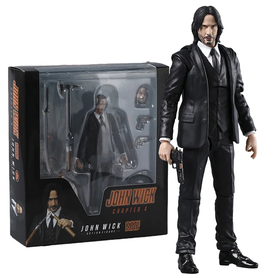 

Medicom Toy MAFEX No.212 John Wick Chapter 4 Action Figure PVC Collection Model Doll Brinquedos