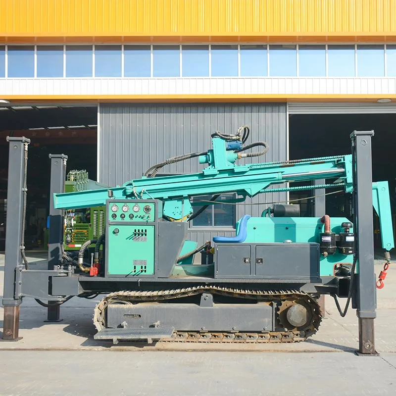 Optimal Speed 285rpm 42/50mm Dual Drill Rod System Tube Well Installation Rig for Community Water Project Pump As Core Component