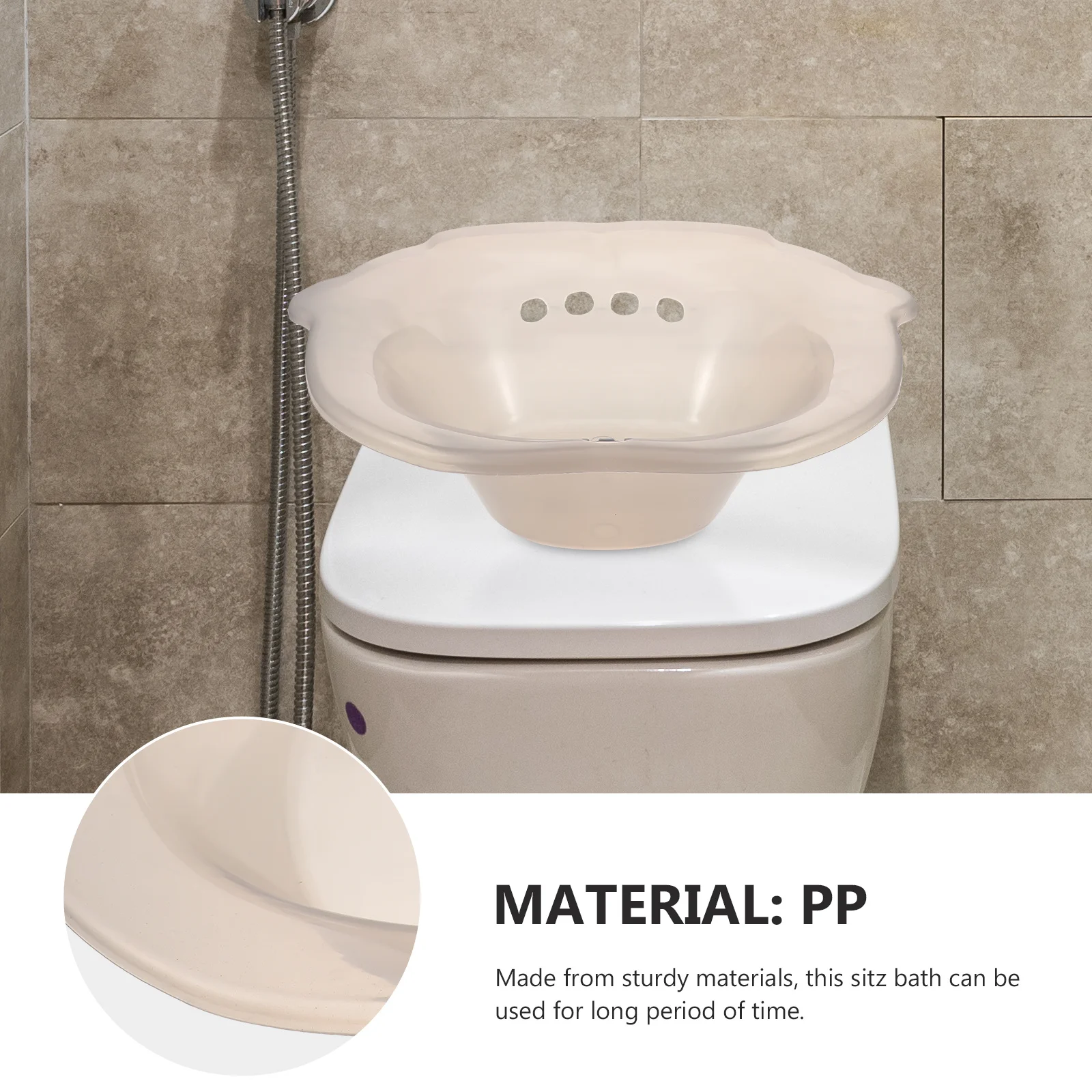 

Sitz Bath Tub Portable For Postpartum Care Hemorrhoid Relief Pregnant Women Perineal Wash Basin Fits Most Toilets Hip Bath Seat