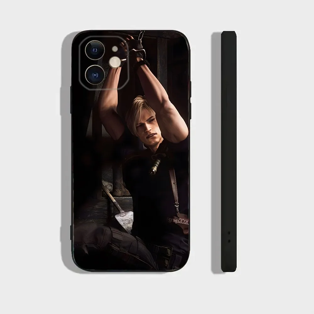 Resident Leon Kennedy E-Evil Phone Case For Iphone 15 11 13 14 Pro Max 7 8 Plus X Xr Xs Max Se2020 12mini Cover Case