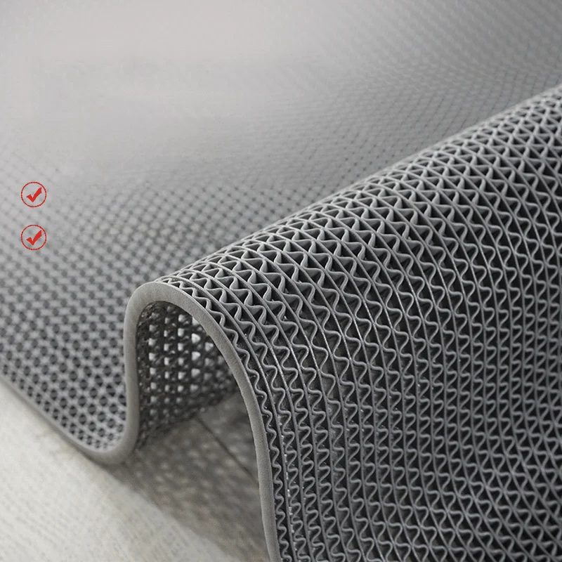 

Non-Slip Batoom ower Mat PVC Hollow out Plastic Kitchen Toilet Entrance Door Rug Home Floor Carpet Batoom Decor