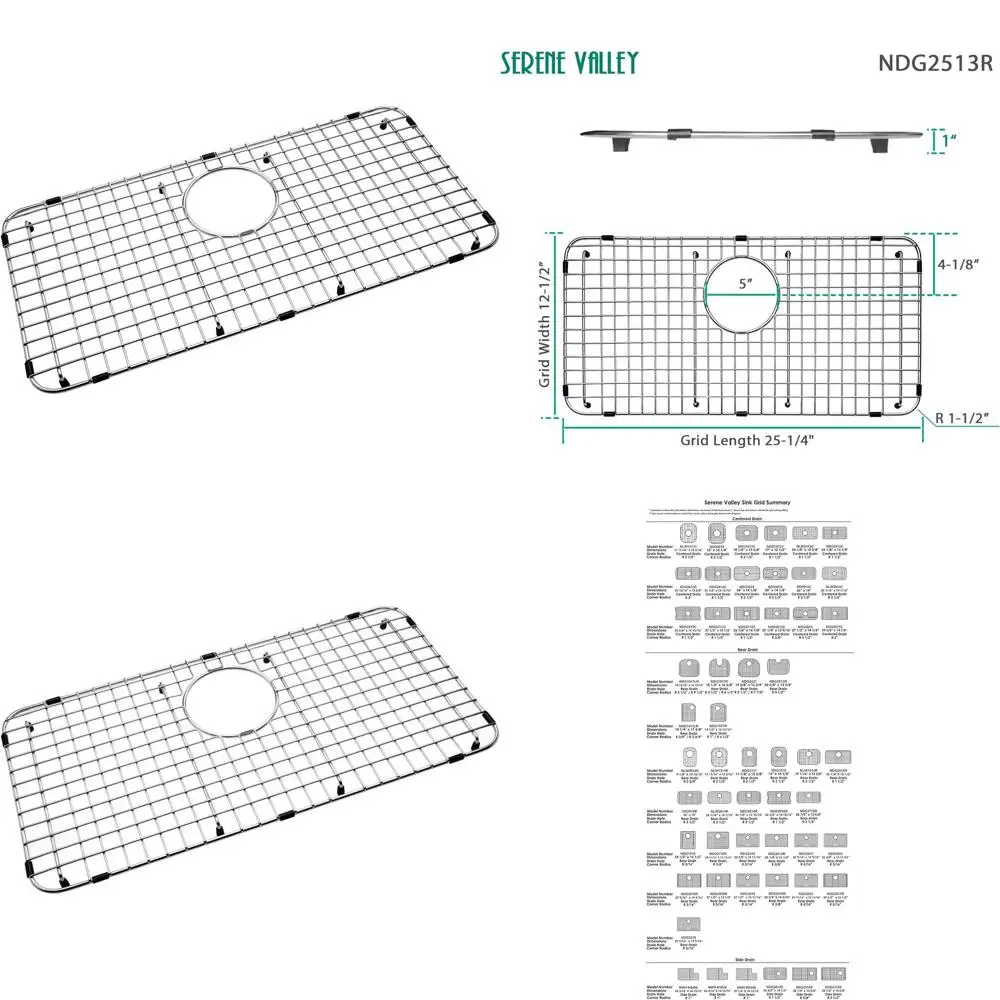 

Задняя дренажная решетка для раковины 25-1/4 x 12-1/2 с защитой радиусом 1-1/2 дюйма