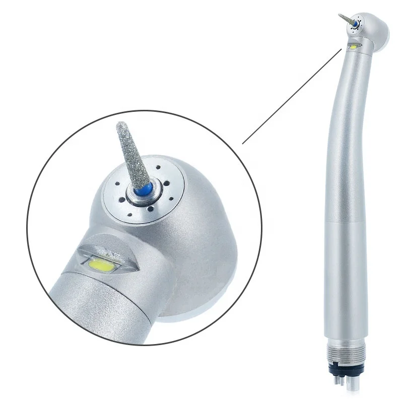 

FINER generator LED handpiece stainless steel den tal high speed handpiece den tal handpiece
