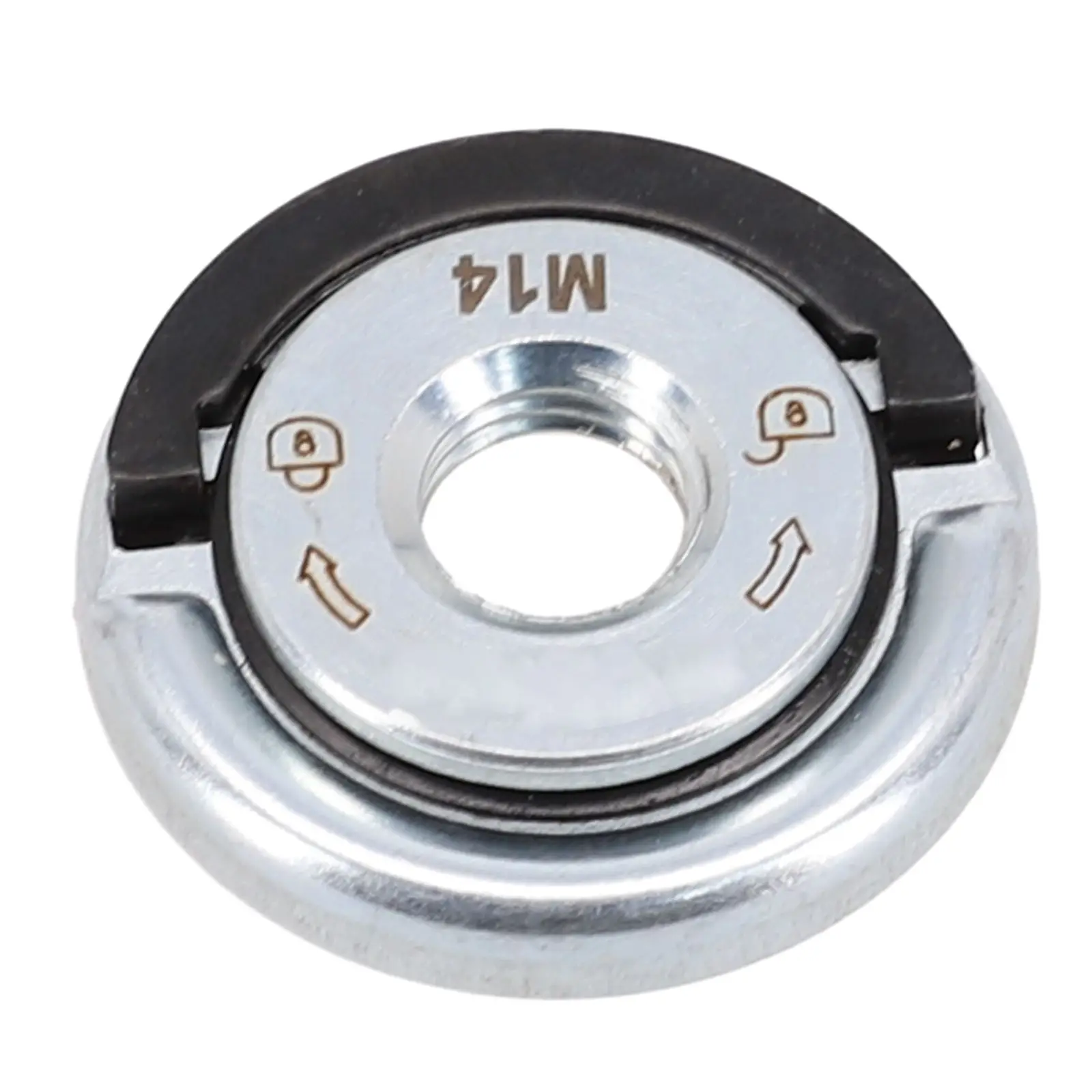 Universal SelfLocking Grinder Pressing Plate Flange Nut Improve Grinding Efficiency, Compatible With Most Grinders