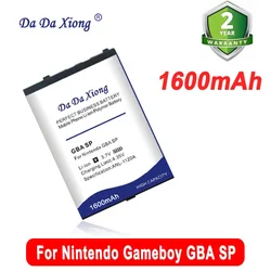 1600mAh Top Battery For Nintendo Gameboy Advance GBA SP GBASP Bateria