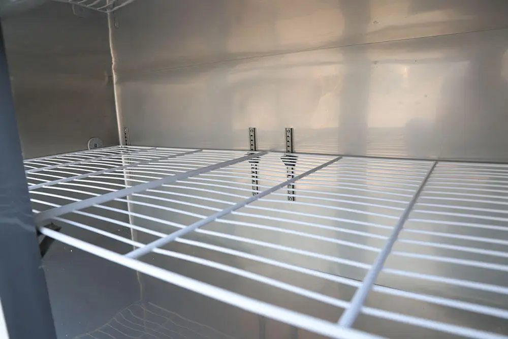 Restaurant Counter Refrigerator Workbench Chiller Pizza Counter Freezer Salad Refrigerator Pizza Preparation Table Refrigerator - view 6