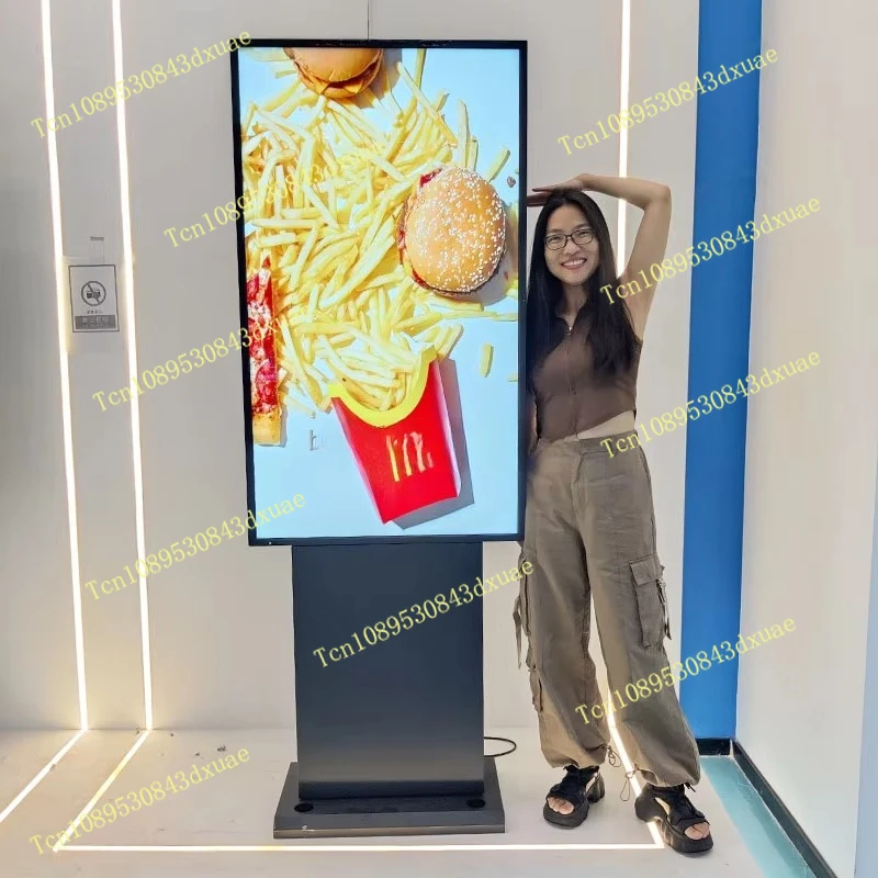 Waterproof LCD Outdoor Totem Ip66 55/75 Vertical/Landscape Touch 4k Kiosk Light Emitting Diode Digital Signage and Display