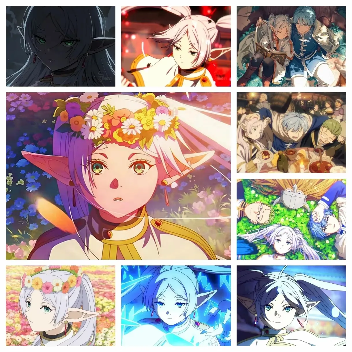 Frieren: Beyond Journey’s End Popular Japanese Anime Jigsaw Puzzles 500/1000/1200/2000PCS Handmade Art Exquisite Home Decor Gift