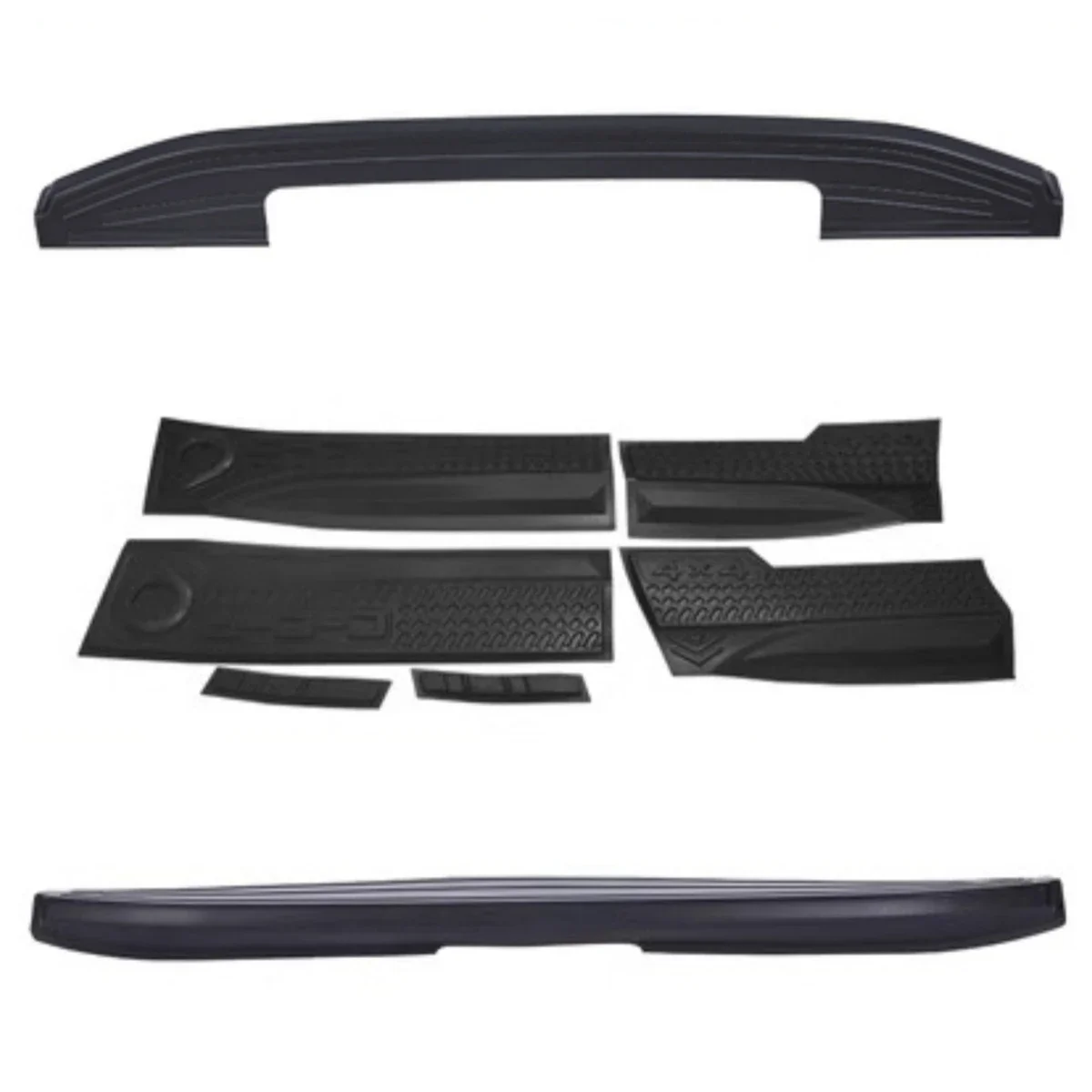 

Body Kit ABS Material Black Tail Wing for POER Convert Door Trim Car Accessories