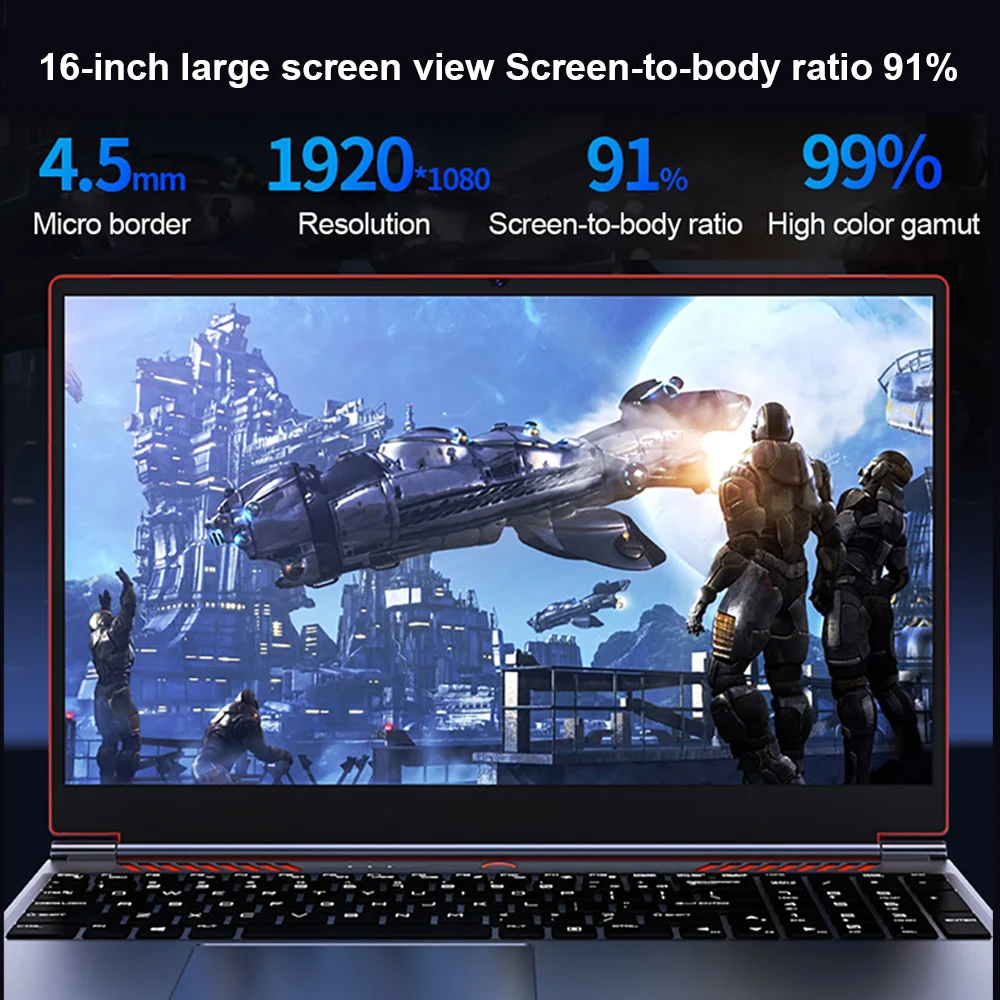 S6 Laptop re i9-13900HK RTX 4050 6G Backlit Keyboard notebooks gamers 16.1'' 4800mah 64GB 2*DDR5 2*M.2 144Hz PCI-E gaming laptop