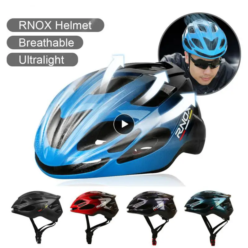 Bicycle Helmet Rnox Comfortable High Strength Powerful Protection Ultralight Outdoor Sports Equipment Cycling Helmet Mtb Helmet